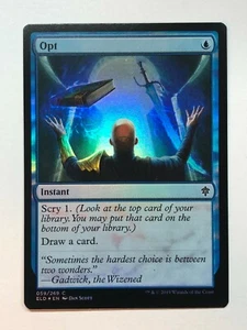 MTG Opt Throne of Eldraine 059/269 Foil Common - Picture 1 of 1