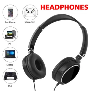 Cuffie Cablate Bass HiFi Over Ear Cuffie Auricolari Stereo Cancellazione Rumore. - Foto 1 di 28
