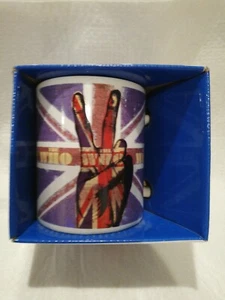 The Who Rock Band Coffee Mug Cup 2010 Live Nation Music Peace Sign Holds 8 Oz - Picture 1 of 5
