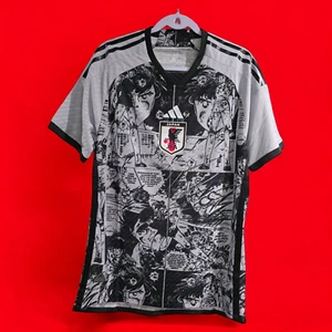JAPAN ANIME CAPTAIN TSUBASA - Gray Athletic - 2XL Slim Fit Reduce Size Teenager - Picture 1 of 18