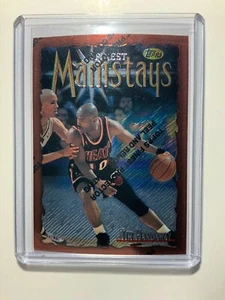96-97 Topps Finest Tim Hardaway Miami Heat #215 With Coating Rare Mint Condition - Picture 1 of 6