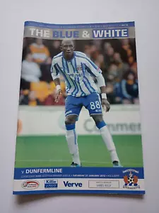 Kilmarnock v Dunfermline Scottish Football Programme 2012 - Picture 1 of 3