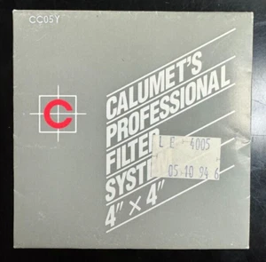 Calumet 4"x4" Professional Photography filter (CC05Y) - Picture 1 of 1
