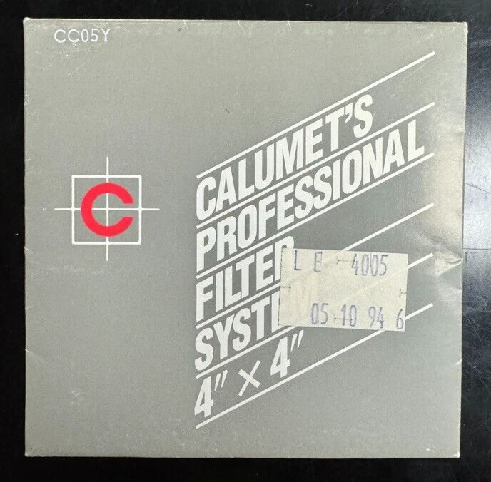 Calumet 4"x4" Professional Photography filter (CC05Y) - Image 1 of 1