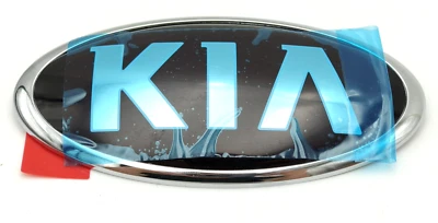 ✅ GENUINE KIA 86320-1W250 Logo Emblem Lettering 127x62mm Self Adhesive NEW ✅ - Image 1 of 4