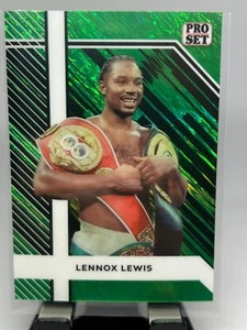 Pro Set Lennox Lewis Green 1/1 Pre-Production Proof - Picture 1 of 1