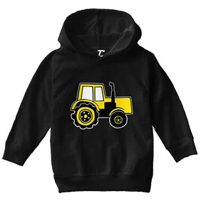 Tractor - Farm Harvest Vehicle Four-Wheel Vegetables Toddler/Youth Hoodie - Picture 1 of 12