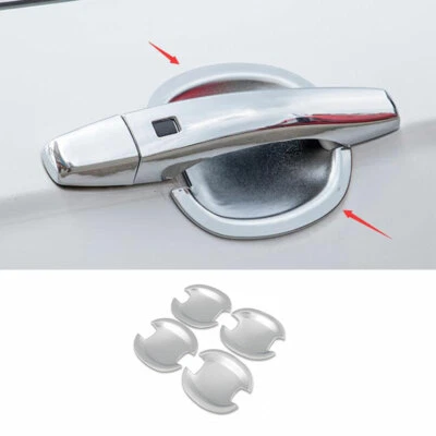 Para Volkswagen Jetta 2012-2018 ABS Cromado Exterior Exterior de la Puerta Cubierta del Tazón Foto 1 de 4