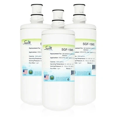 Swift Green Filters SGF-15MS Replacement for 3M HF15-MS (3 Pack) - Image 1 of 4