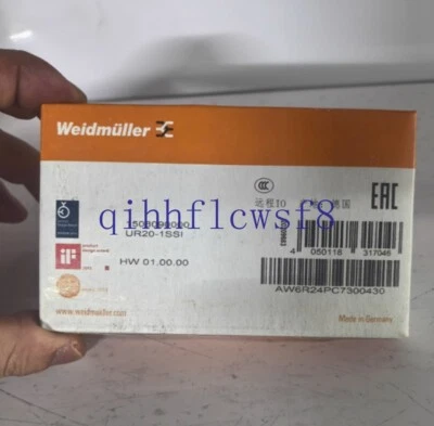 1 PCS NEW Weidmuller UR20-1SSI 1508090000 Remote Module - Image 1 of 4