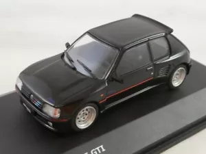 Solido Peugeot 205 GTi dimma black 1988 1/43 S4310802 - Foto 1 di 3