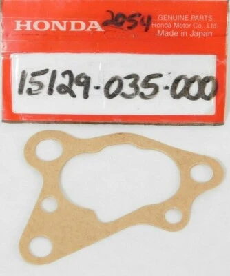 Junta de cubierta de bomba de aceite Honda 1965-1969 genuina nueva de stock S65 S 65 OEM 15129-035-000 Foto 1 de 3