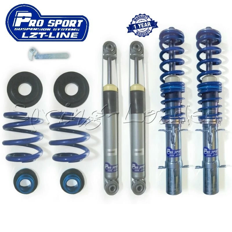 ProSport LZT Coilover Suspension Kit for AUDI TT MK1 Quattro 1.8/1.8T 8N 1998-06 - Image 1 of 1
