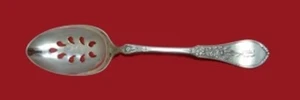 Spray by Durgin Coin Silver Serving Spoon Pierced 9-Hole Custom - Picture 1 of 1