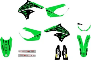 Ninetwo Decals Kawasaki KLX450 07-24 Green w/ White BGS Graphics Kit - Picture 1 of 3