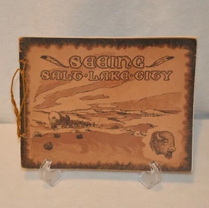 Vintage Seeing Salt Lake Souvenir Booklet Historic Photos Landmarks Railroads - Picture 1 of 12