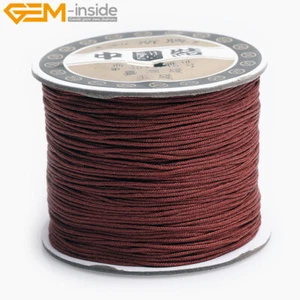 120 Meters Nylon Thread Delicate Strings Knotting Line for Jewelry Craft 0.8mm - Picture 1 of 93