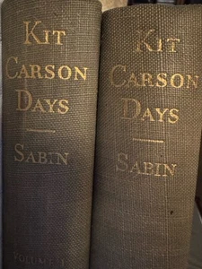 Bausatz Carson Days 1809-1868 Abenteuer auf dem Weg 1935 sehr guter Zustand ++ von Edwin Legend Sabin - Bild 1 von 6