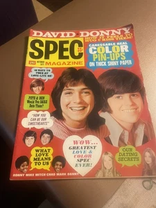 Spec 16 Magazine October 1971 David Cassidy Osmonds Maureen McCormick Susan Dey - Bild 1 von 7