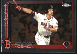 2025 Topps Chrome #141 Masataka Yoshida Boston Red Sox - Picture 1 of 2