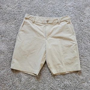 Lululemon ABC Commission VERSATWILL Shorts 9" Men's 32 Beige CLASSIC FIT Golf  - Picture 1 of 5