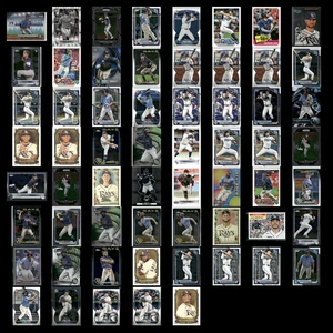 Tampa Bay Rays Lot 61 Baseball Cards Refractors, Rookies, 1sts Topps Panini MLB - Picture 1 of 13