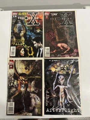 The X-Files Lote de 4 14, 33, 37 y novela gráfica, impresiones originales Foto 1 de 4