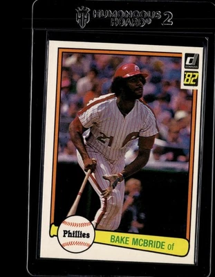 1982 Donruss #497 Bake McBride - Image 1 of 2