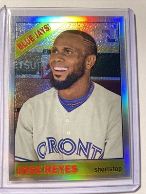 2015 Topps Heritage Chrome Refractor /566 Jose Reyes #THC-464 - Image 1 of 2