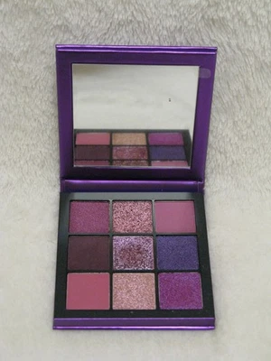 Huda Beauty 'Amethyst Obsessions' 9 Color Eye Shadow Palette Rare New - Image 1 of 4