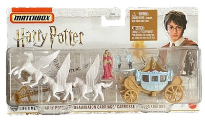 Matchbox Harry Potter Beauxbaton Carriage Adventure Pack Pferdekutsche Film Set - Bild 1 von 4