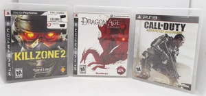 PS3 War/Fantasy Game Bundle of 3: Call of Duty, Dragon Age, Killzone 2... - Picture 1 of 11