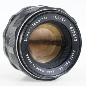 -[EX+++] Asahi Pentax Super Takumar 55mm f/1.8 M42 Screw Mount Lens(8512) - Picture 1 of 6