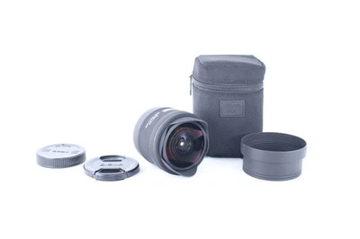 Sigma 10mm F2.8 DC EX Fisheye HSM Canon Lens, fully functional Q493 - Image 1 of 4