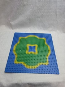 LEGO 1980s Pirates Lagoon Baseplate 32 x 32 3811pb02 Forbidden Island 6270 Set