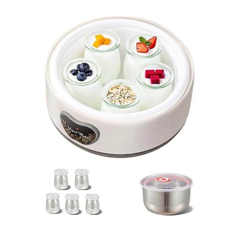 Yogurt Maker 36 Ore con Temperatura Regolabile e Controllo del Tempo, Macch3421 - Immagine 1 di 1