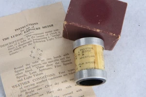 raro medidor de extinción de exposición LUDAC de colección, exposición Lumley Davis London - Imagen 1 de 4