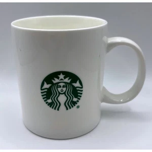 Taza de cerámica blanca Starbucks 12 oz - logotipo de sirena clásico (2015) - Imagen 1 de 4