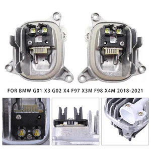 Left+Right DRL LED MODULE White 63117466107 63117466108 For BMW G01 X3 G02 X4A16 - Picture 1 of 14