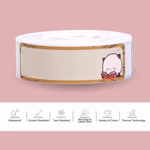 (14x50mm(130 Sheets)Combine Exertion And Rest)Label Paper Thermal Printing TDW - Afbeelding 1 van 8