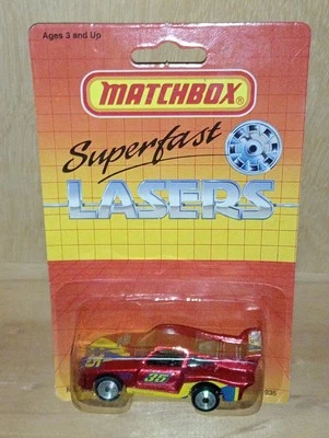 Matchbox Superfast Laser Wheels / MB 118 Porsche 935 - Met Red - Yell & Blue #35 - Image 1 of 4