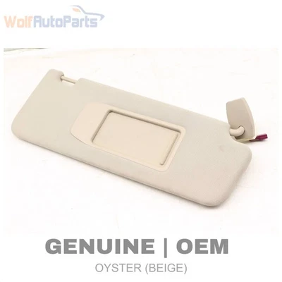 2010-2015 BMW 550I GT - правый солнцезащитный козырек / зеркало 7225916 - Изображение 1 из 4