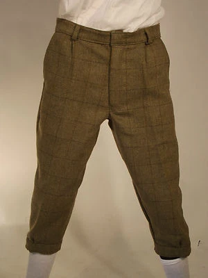 Nuevo Tweed Plus Fours Verde Country Sport Pantalones de Nalgas Tiro Caza Equitación Foto 1 de 4