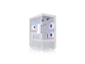 Thermaltake View 170 TG ARGB Snow Micro-ATX Case; 3x120mm ARGB Fans included; - Picture 1 of 5