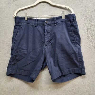 Abercrombie & Fitch Men Shorts 32 Blue Chino   10" Inseam Logo - Image 1 of 4