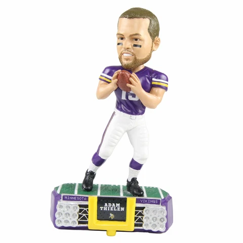 Adam Thielen Minnesota Vikings Stadium Lights Special Edition Bobblehead NFL Cover