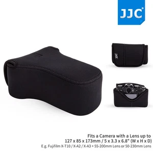 JJC Camera Pouch Case Bag for Fujifilm X-T30 X-T20 X-T10 +55-200mm 50-230mm Lens - Picture 1 of 12