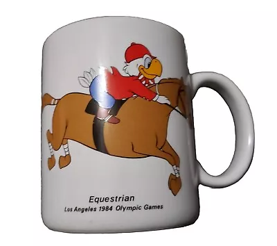 Olympic Games 1984 Los Angeles L.A. Olympics Equestrian Papel Coffee Cup Mug  - Image 1 of 4