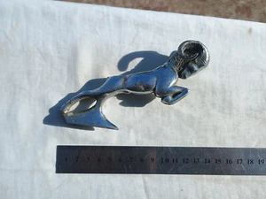 Original 1930S - 1940s Dodge Ram Mascot Hood Bonnet Ornament Chrome Trim - Bild 1 von 7