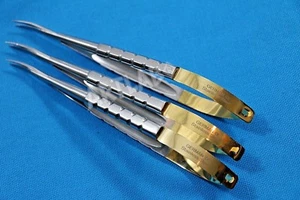 3 TIJERAS ALEMANAS CASTROVIEJO MICROCIRUGÍA 6" CVD OFTALMOLOGÍA DENTAL QUIRÚRGICA - Imagen 1 de 1